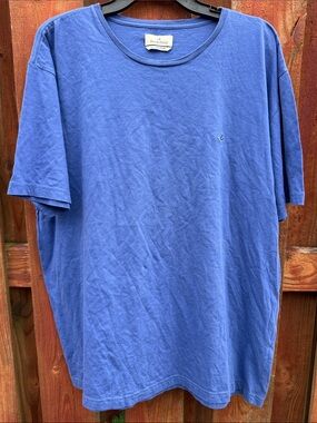 Brooksfield Men’s Royal Blue Short-Sleeve Crewneck Tee Size XXL